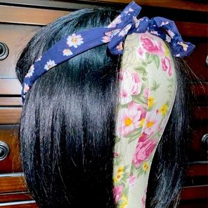 Forever21 Floral Bow Headtie